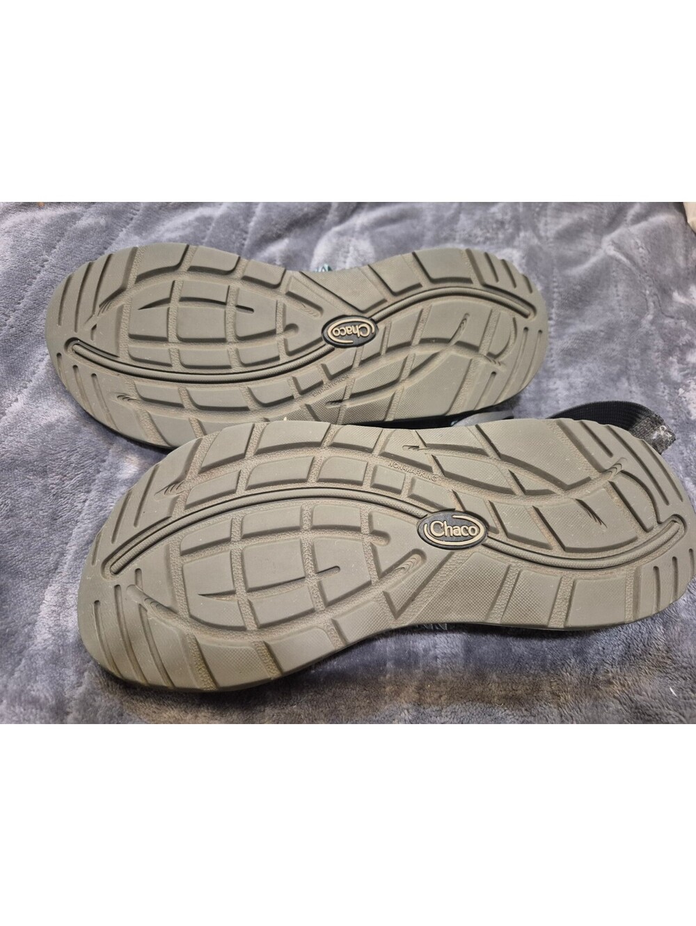 Chaco Women's Classic Hiking Sandals 9W Blue Teal - Picture 4 of 6